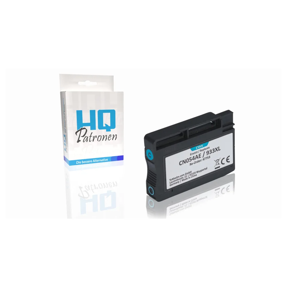 Kompatibel zu HP CN054AE / 933XL XL Tintenpatrone, cyan