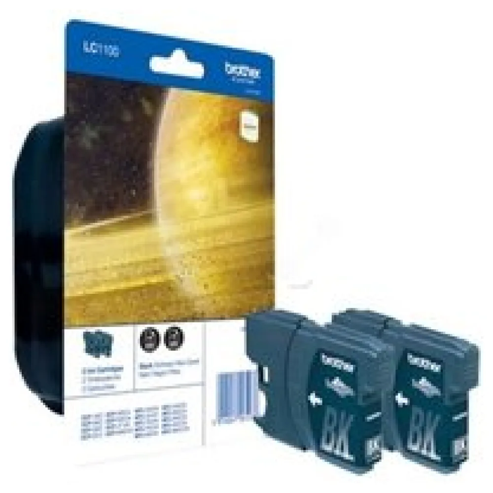 Original Brother LC1100BKBP2DR Tintenpatrone schwarz – Bild 2