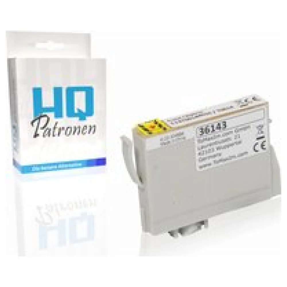 Kompatibel zu Epson C13T06144010 / T0614 XL Tintenpatrone, gelb – Bild 2