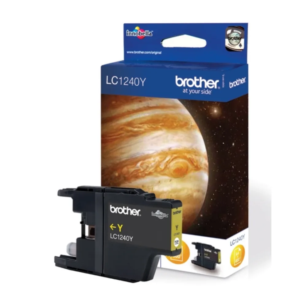 Original Brother LC1240Y Tintenpatrone gelb