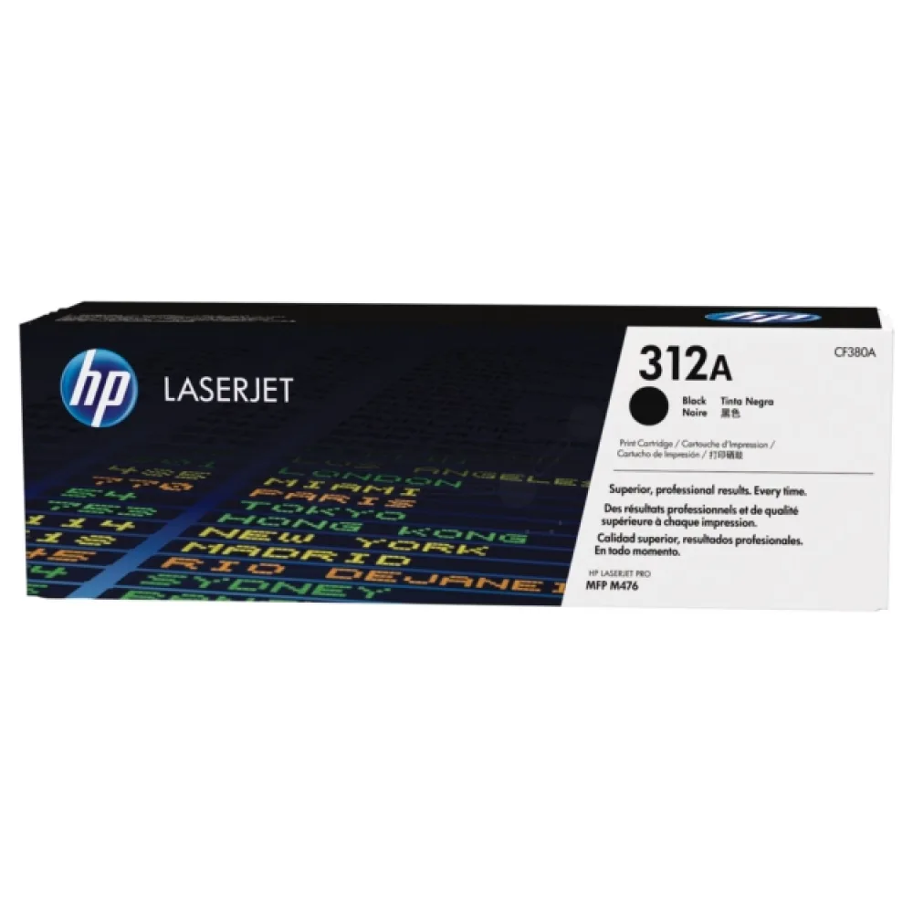 Original HP CF380A / 312A Toner schwarz
