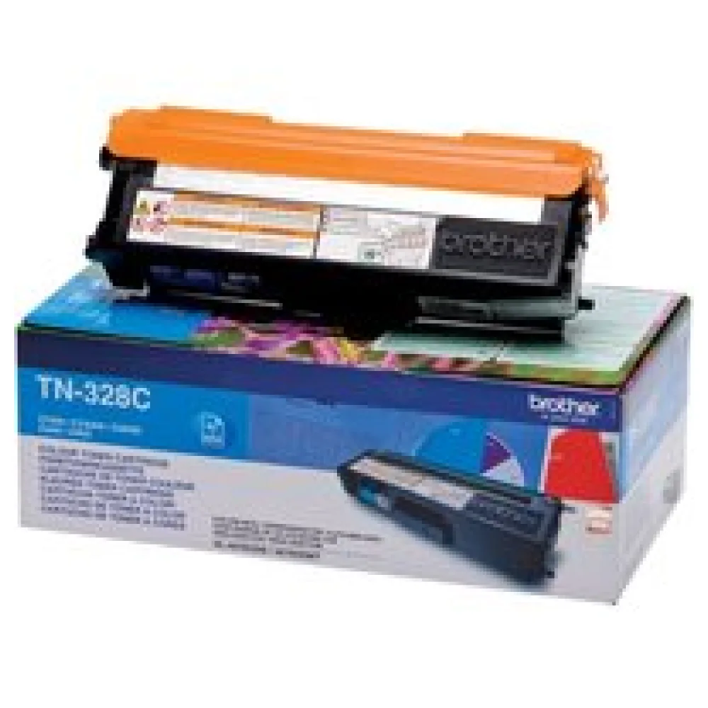Original Brother TN328C Toner cyan – Bild 2