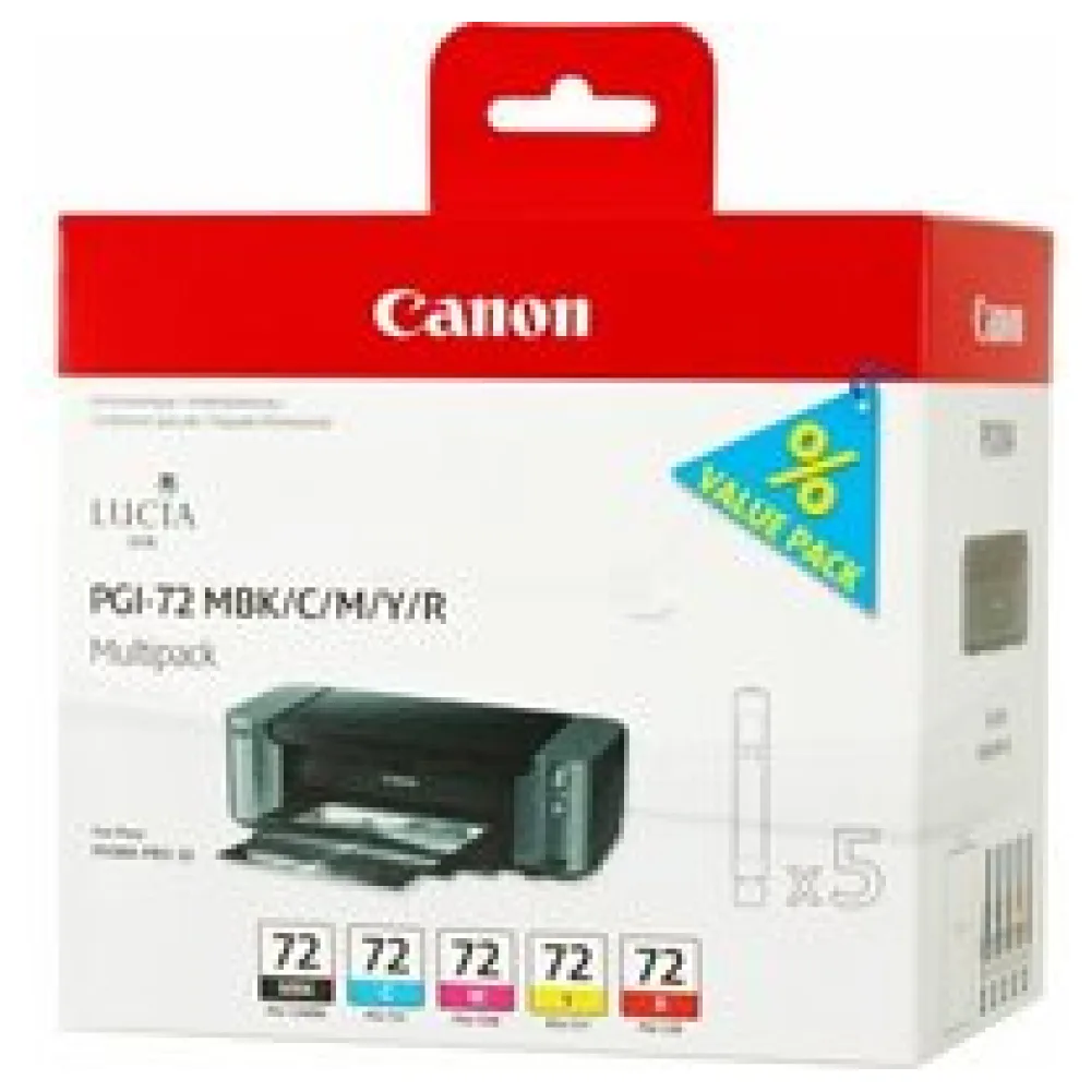 Original Canon 6402B009 / PGI72 Tintenpatrone Multipack – Bild 2