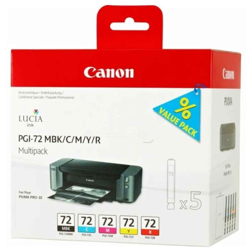 Original Canon 6402B009 / PGI72 Tintenpatrone Multipack