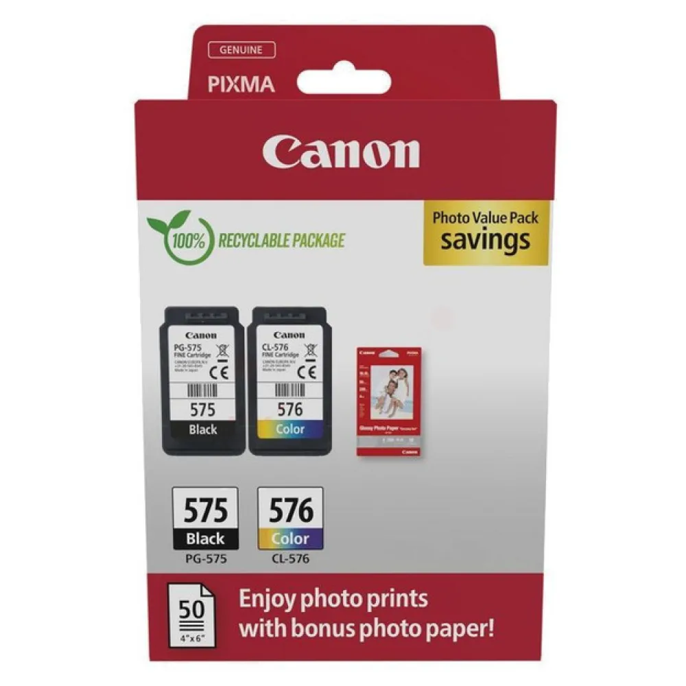 Original Canon 5438C004 / PG575CL576 Druckkopfpatrone Multipack