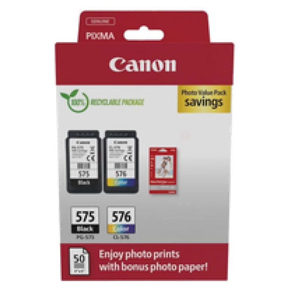Original Canon 5438C004 / PG575CL576 Druckkopfpatrone Multipack – Bild 2