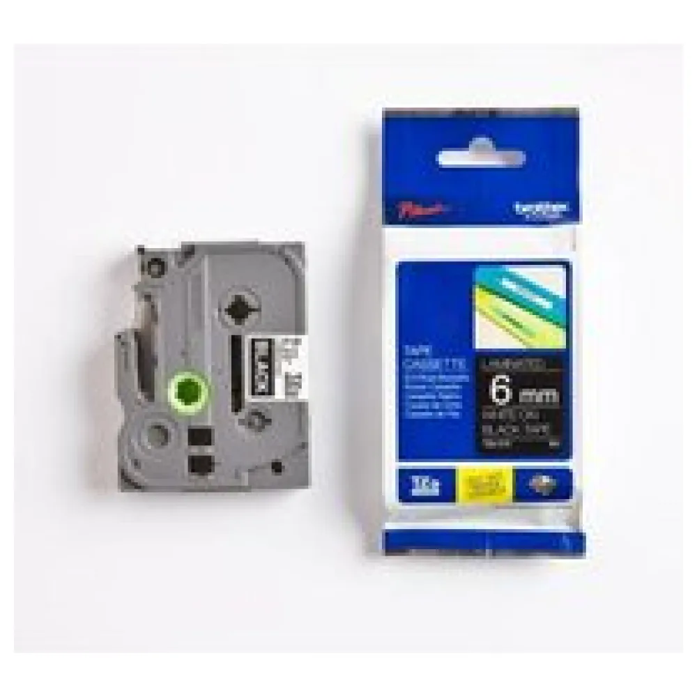 Original Brother TZE315 P-Touch Farbband weiss auf schwarz Laminat 6mm x 8m – Bild 2