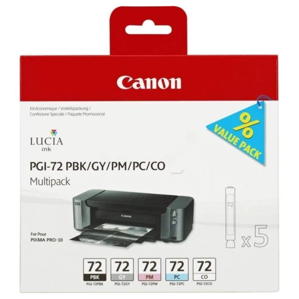 Original Canon 6403B007 / PGI72 Tintenpatrone Multipack