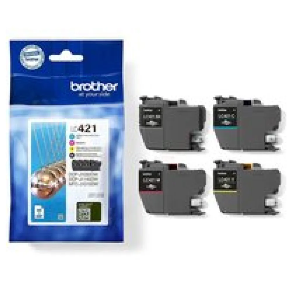 Original Brother LC421VAL Tintenpatrone Multipack – Bild 2