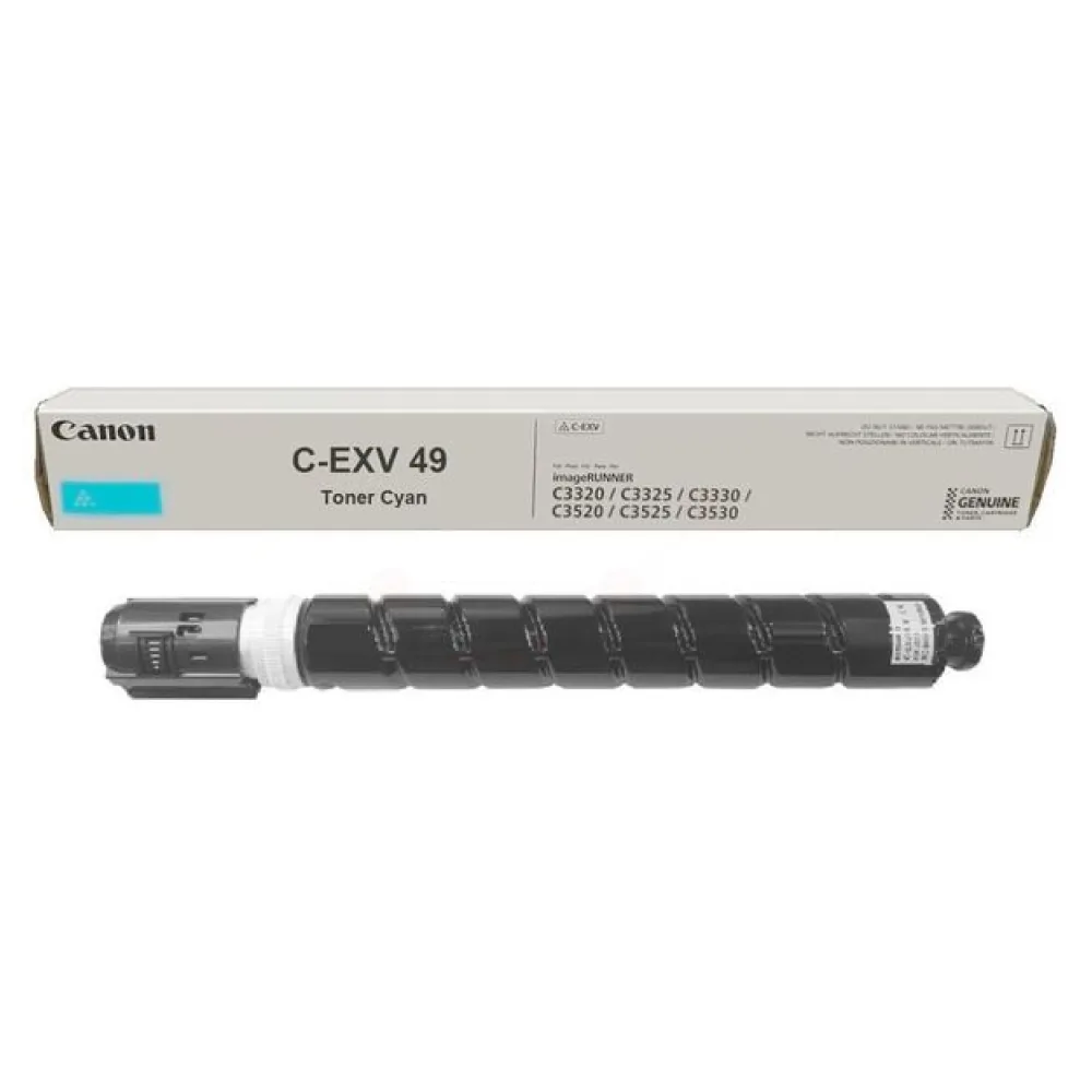 Original Canon 8525B002 / CEXV49 Toner cyan