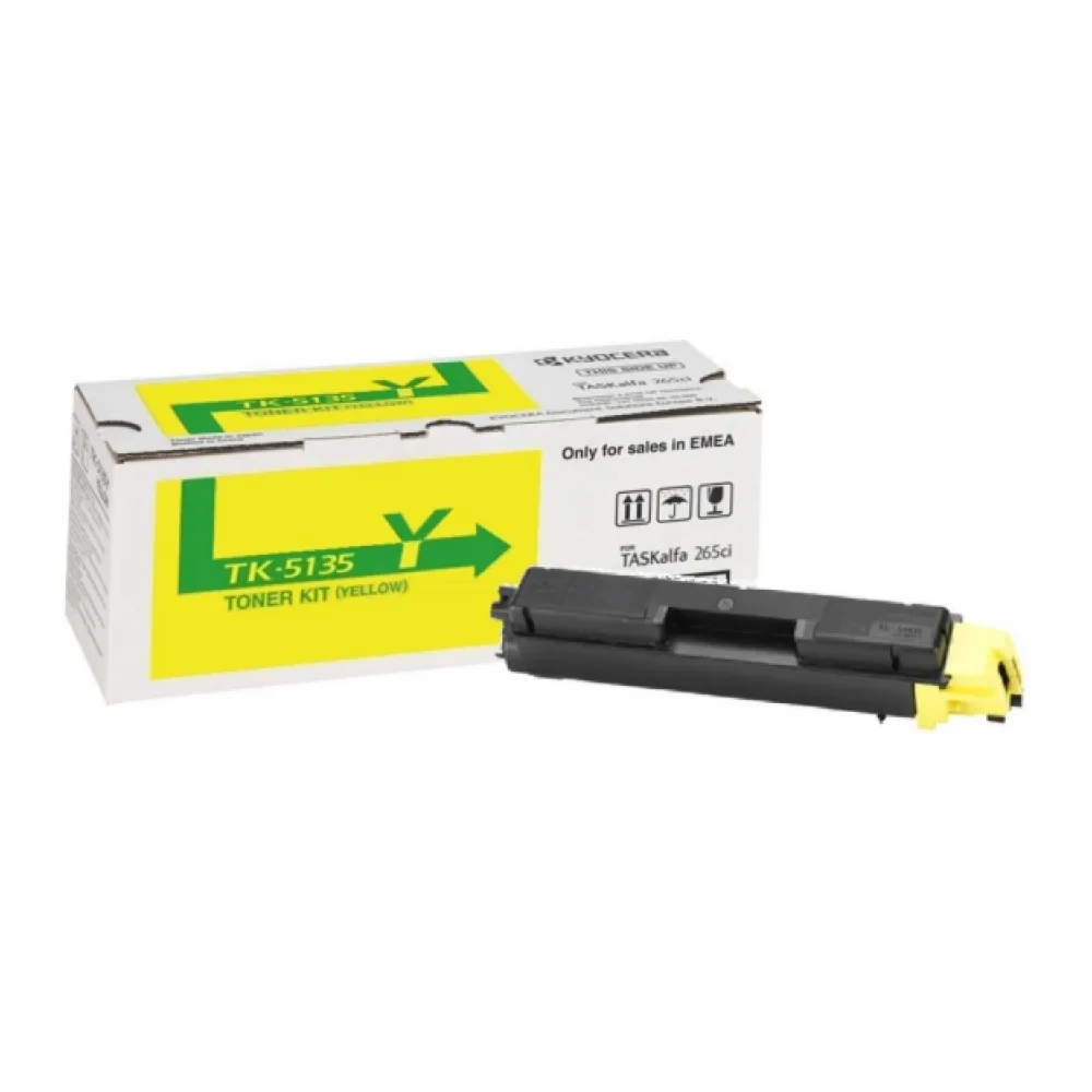 Original Kyocera 1T02PAANL0 / TK5135Y Toner gelb