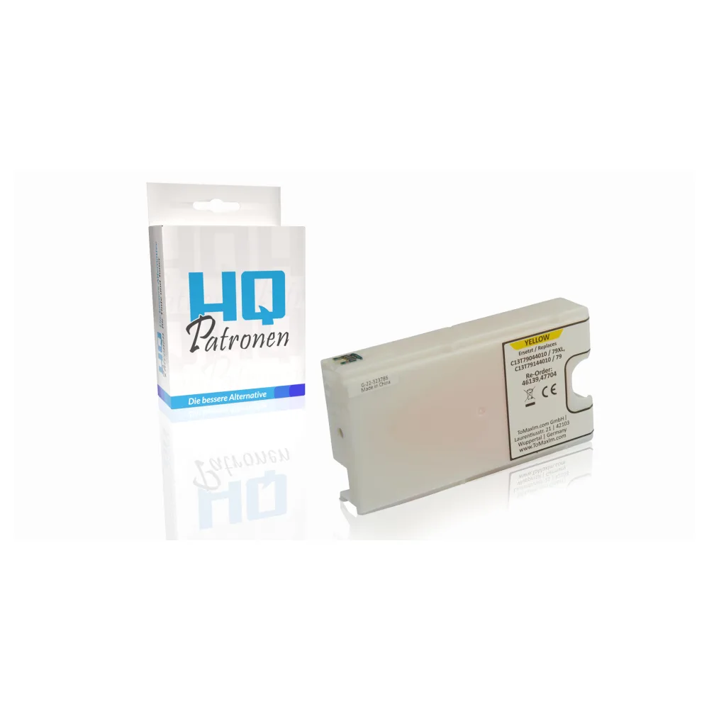 Kompatibel zu Epson C13T79044010 / 79XL Tintenpatrone, gelb