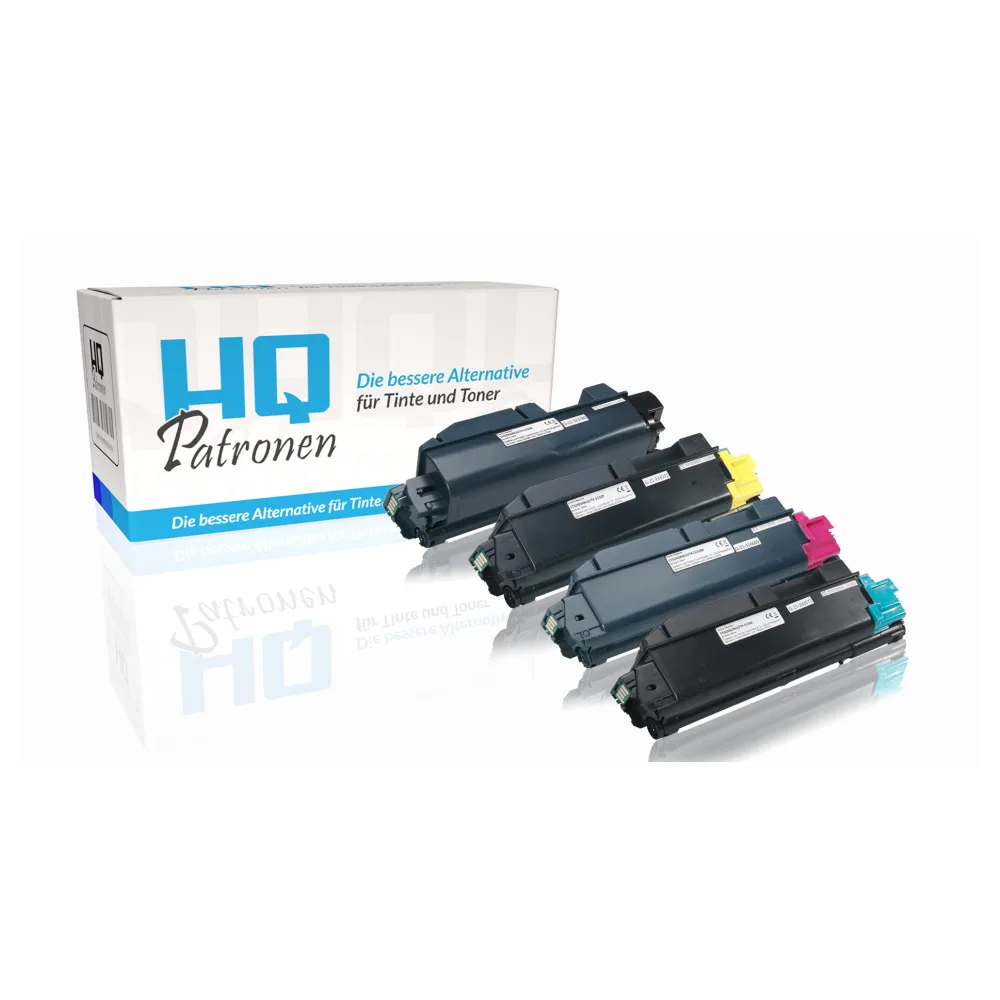 Multipack kompatibel zu Kyocera 1T02NS0NL0 / TK5150 enthält 4x Tonerkartusche