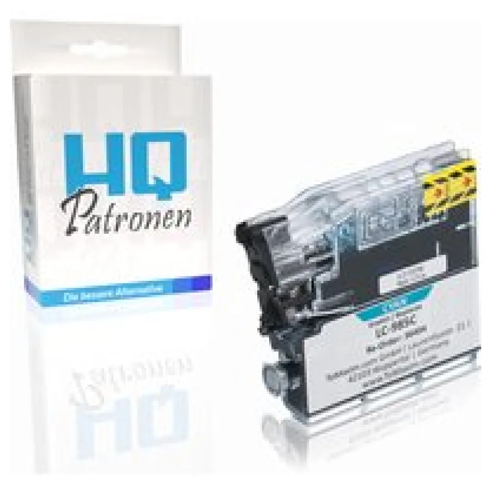 Kompatibel zu Brother LC-985C Tintenpatrone, cyan – Bild 2