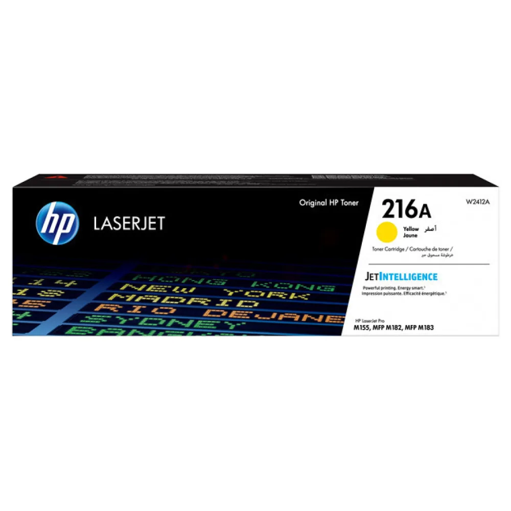 Original HP W2412A / 216A Toner gelb