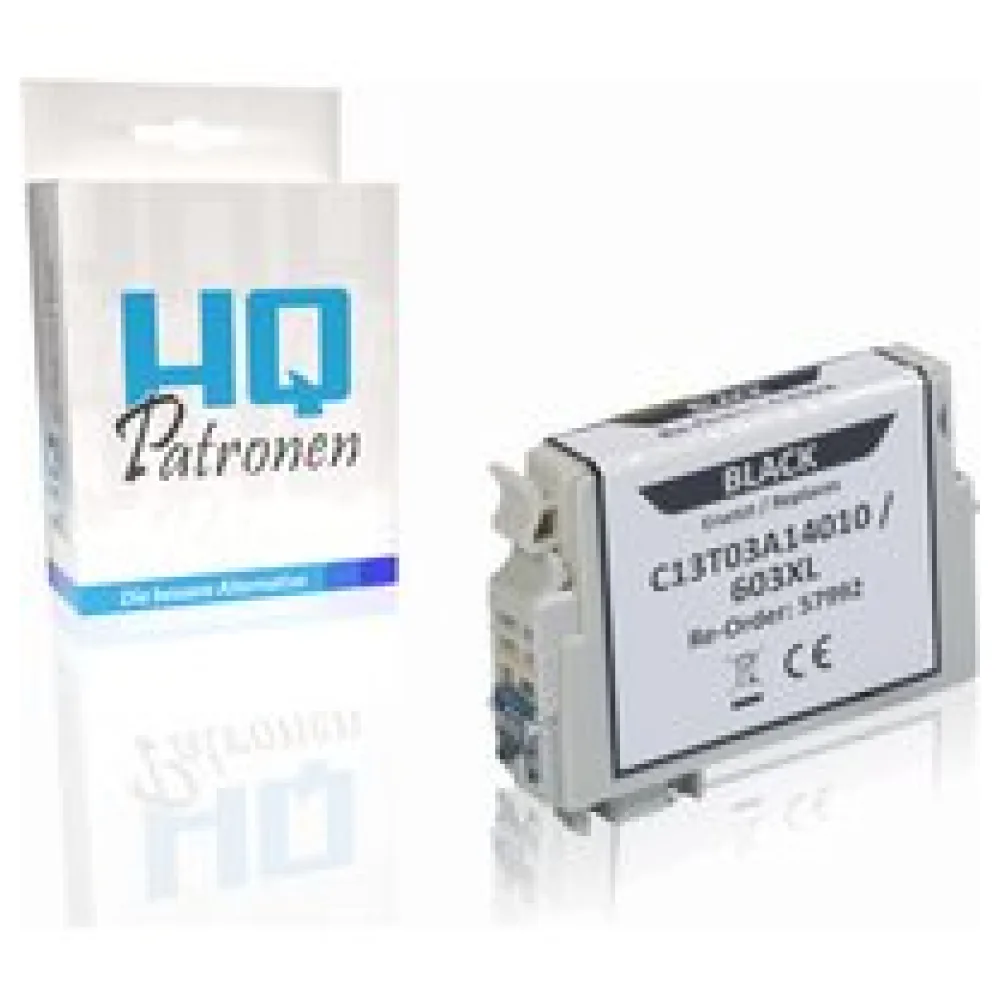 Kompatibel zu Epson C13T03A14010 / 603XL Tintenpatrone, schwarz – Bild 2