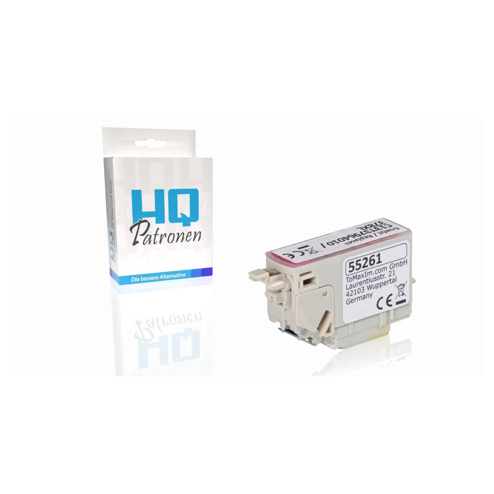Kompatibel zu Epson C13T37964010 / 378XL Tintenpatrone, light magenta