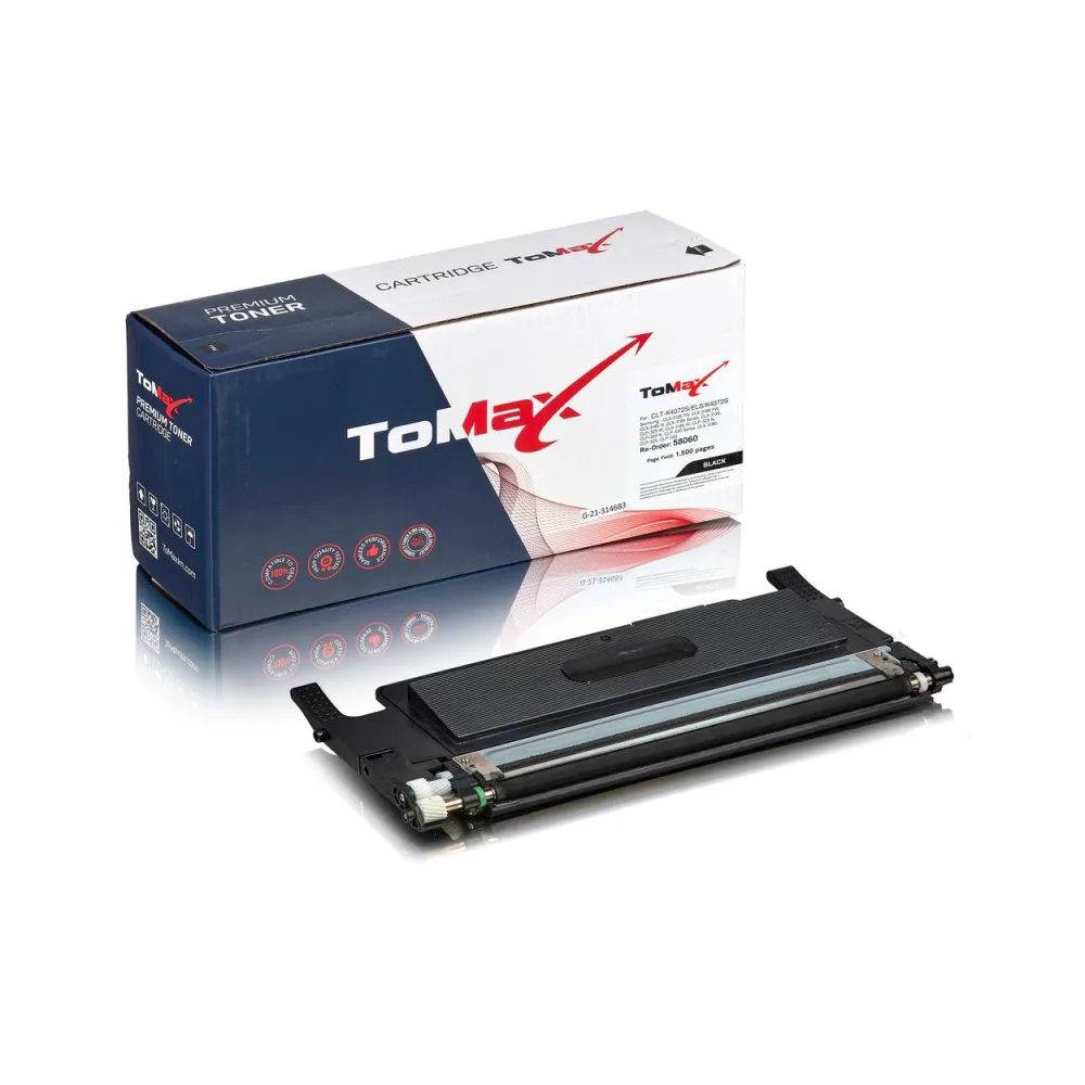 ToMax Premium ersetzt Samsung CLT-K4072S/ELS / K4072S Toner, schwarz