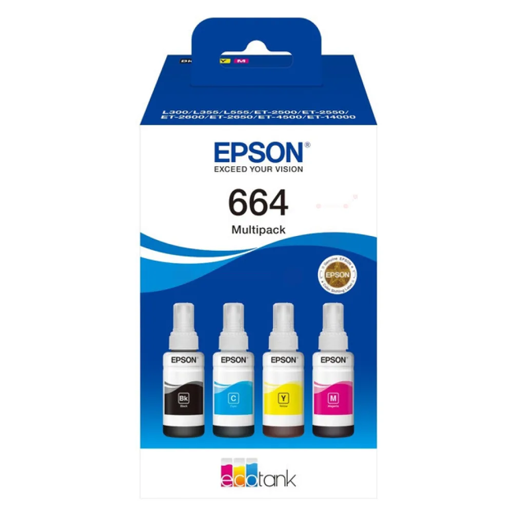 Original Epson C13T66464A / 664 Tintenpatrone Multipack