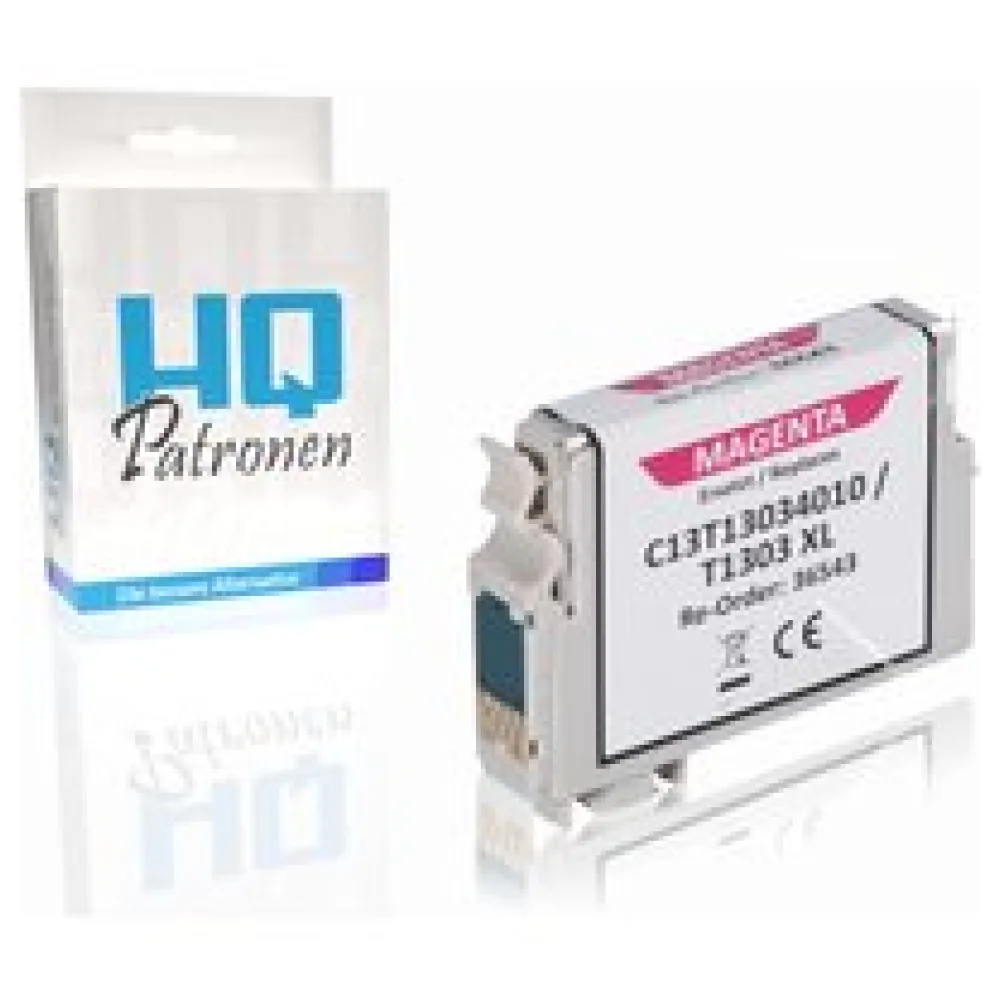 Kompatibel zu Epson C13T13034010 / T1303 Tintenpatrone, magenta – Bild 2