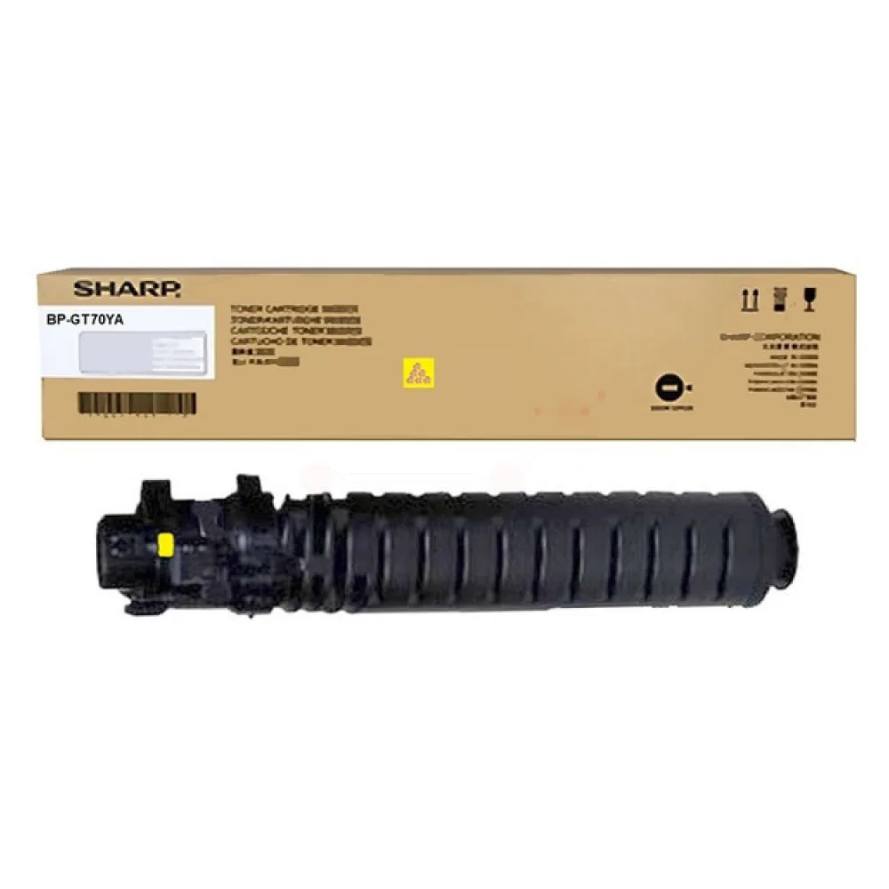 Original Sharp BPGT70YA Toner gelb