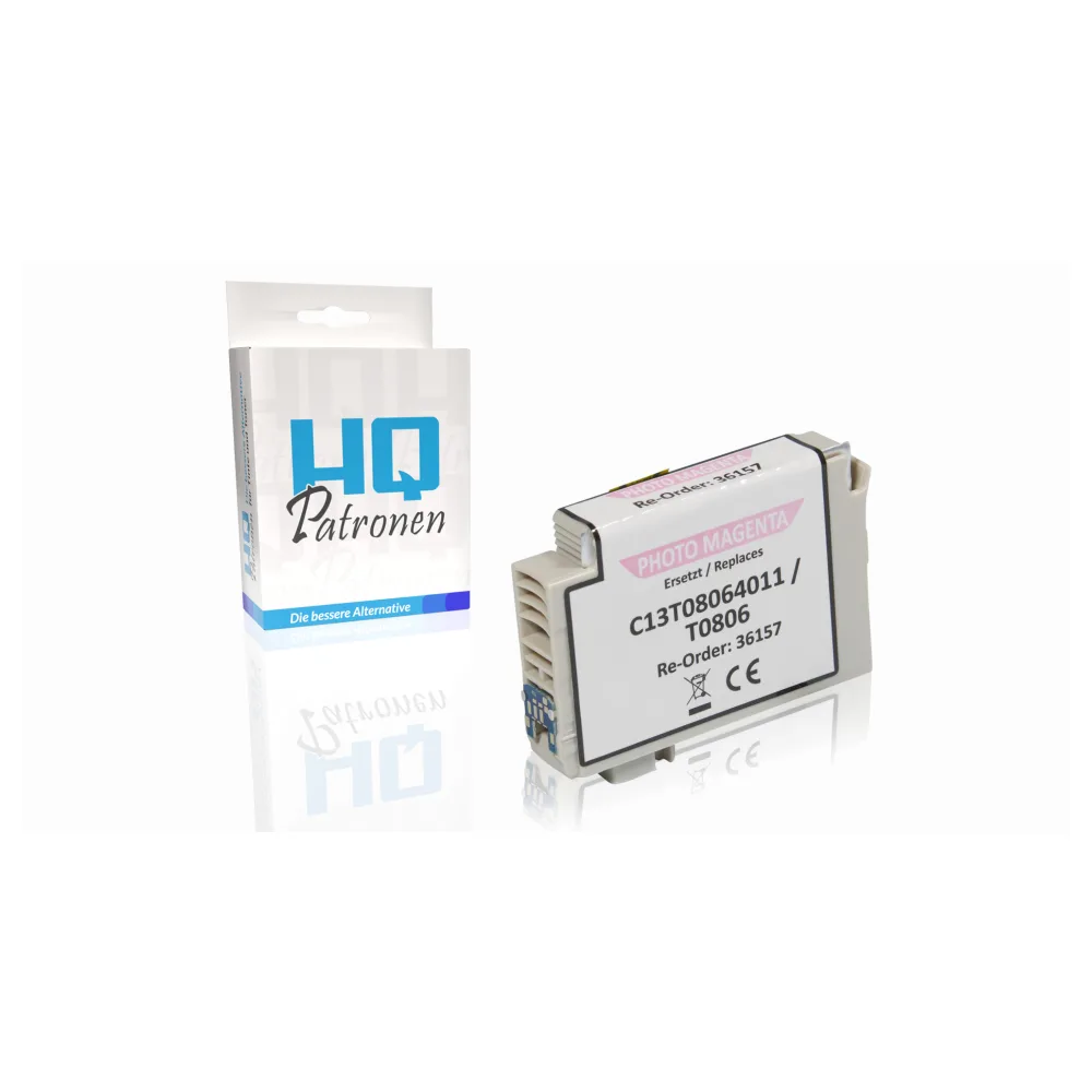Kompatibel zu Epson C13T08064011 / T0806 Tintenpatrone, light magenta