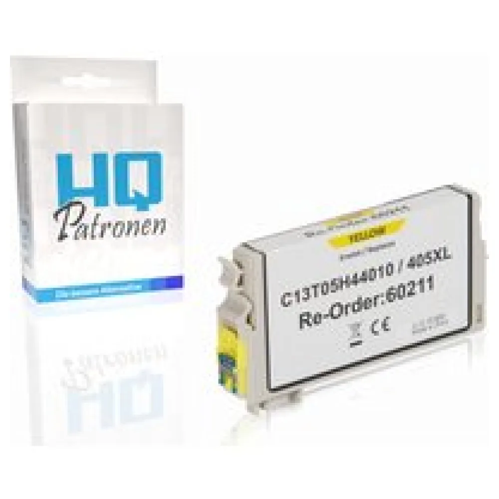Kompatibel zu Epson C13T05G44010 / 405 Tintenpatrone, gelb – Bild 2