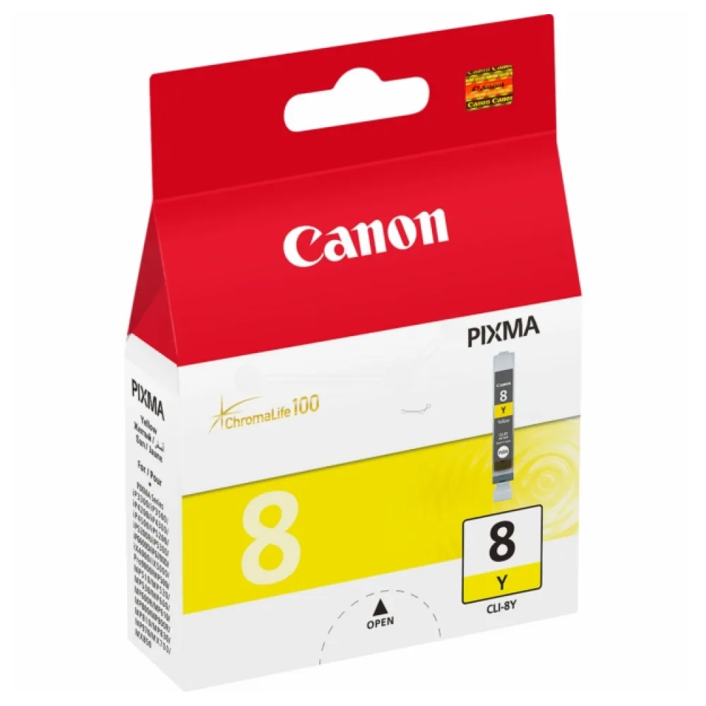 Original Canon 0623B001 / CLI8Y Tintenpatrone gelb