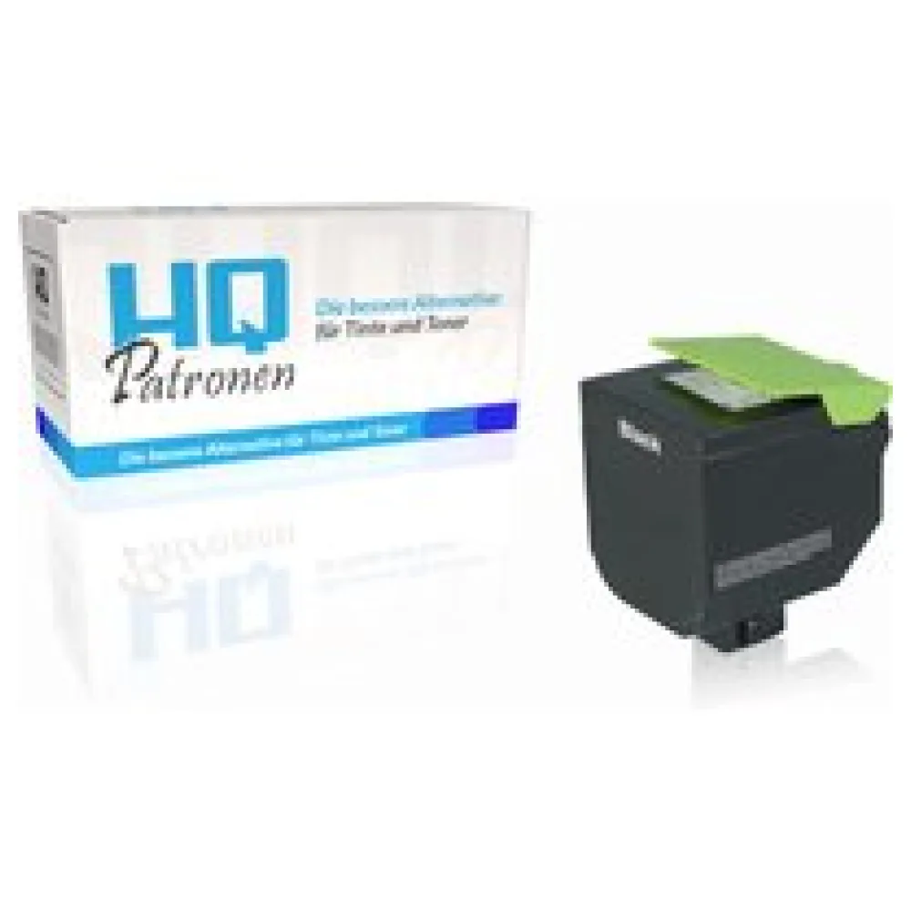 Kompatibel zu Lexmark 80C2HK0 / 802HK Tonerkartusche, schwarz – Bild 2