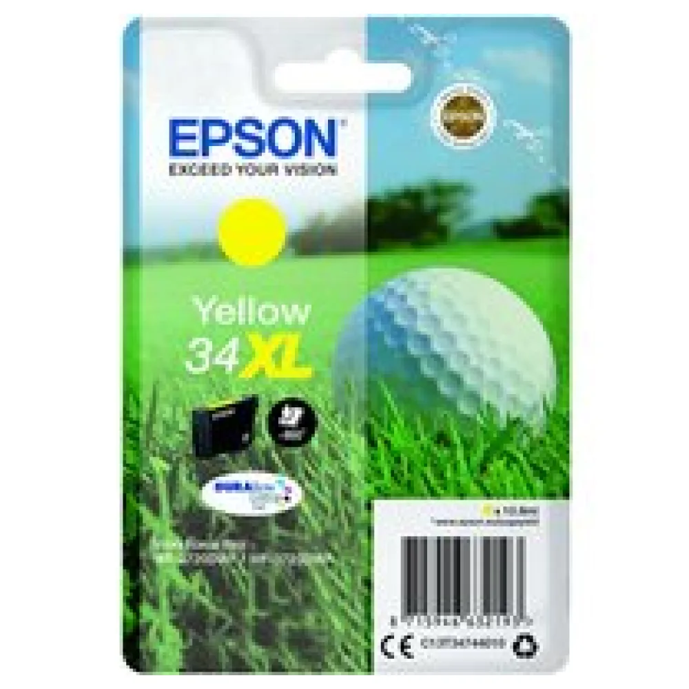 Original Epson C13T34744010 / 34XL Tintenpatrone gelb – Bild 2