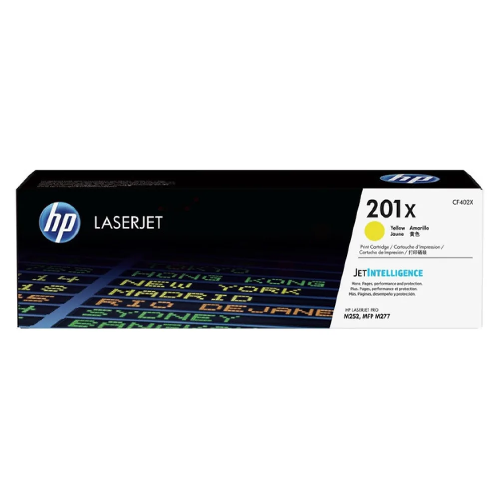 Original HP CF402X / 201X Toner gelb