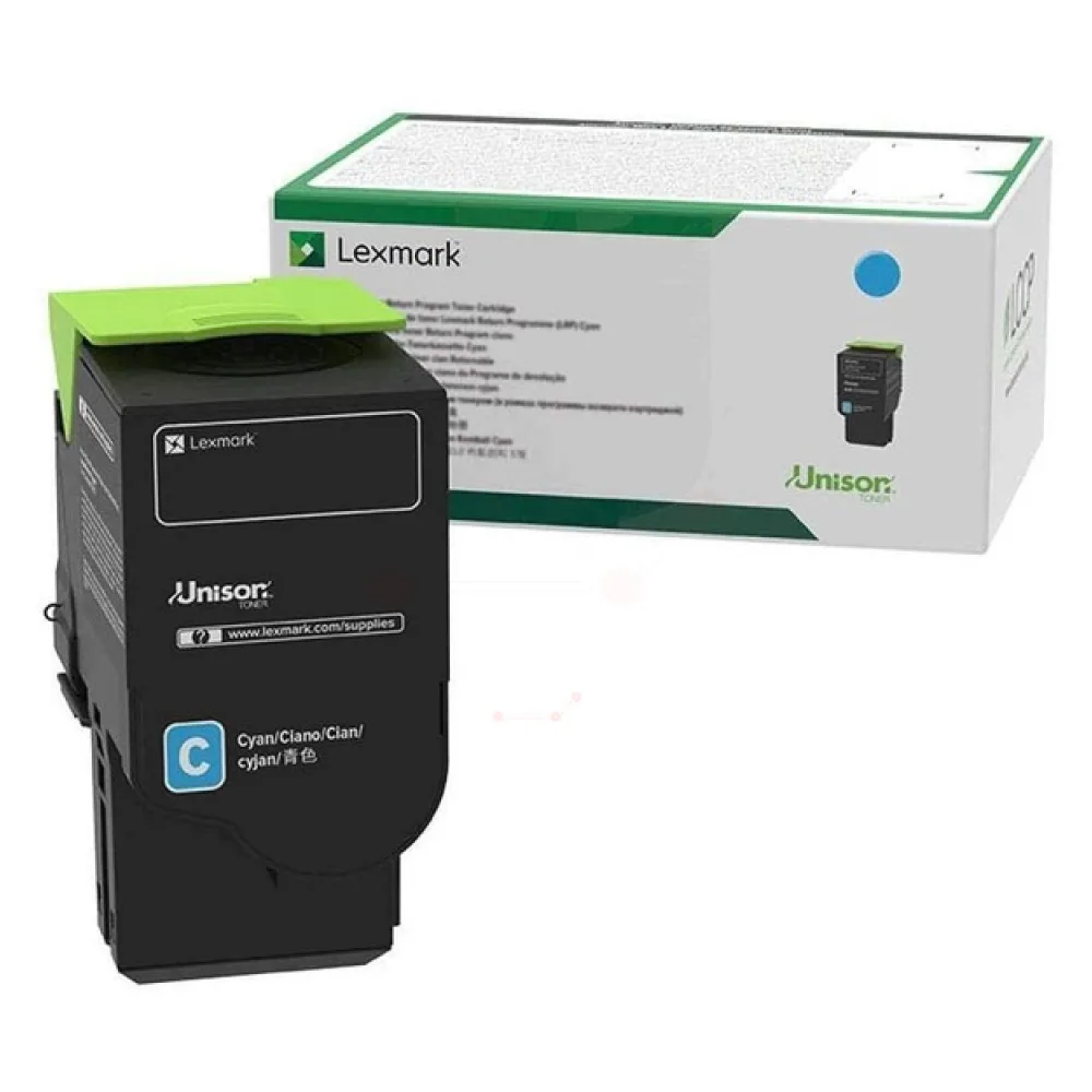 Original Lexmark 78C2XC0 Toner cyan