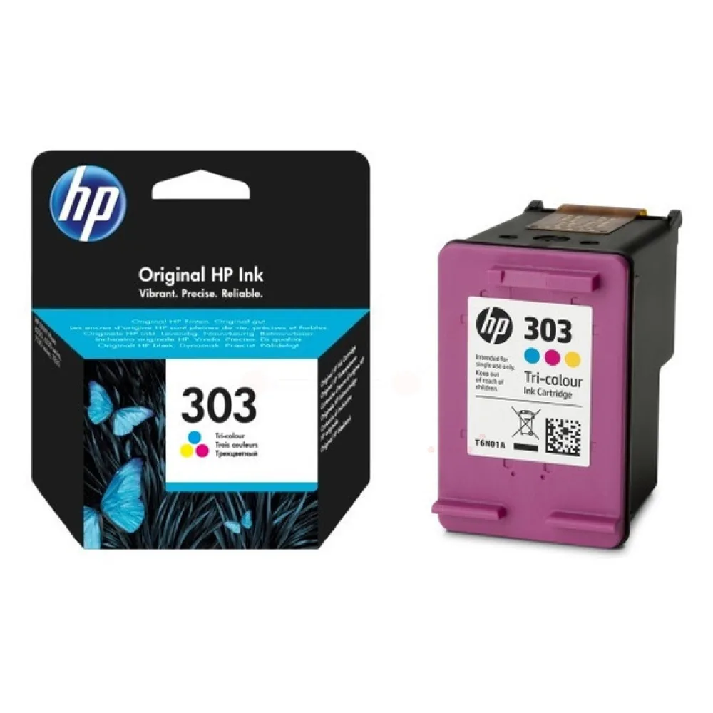 Original HP T6N01AE / 303 Druckkopfpatrone color