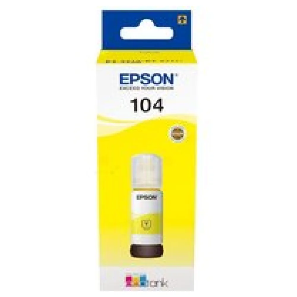 Original Epson C13T00P440 / 104 Tintenflasche gelb – Bild 2