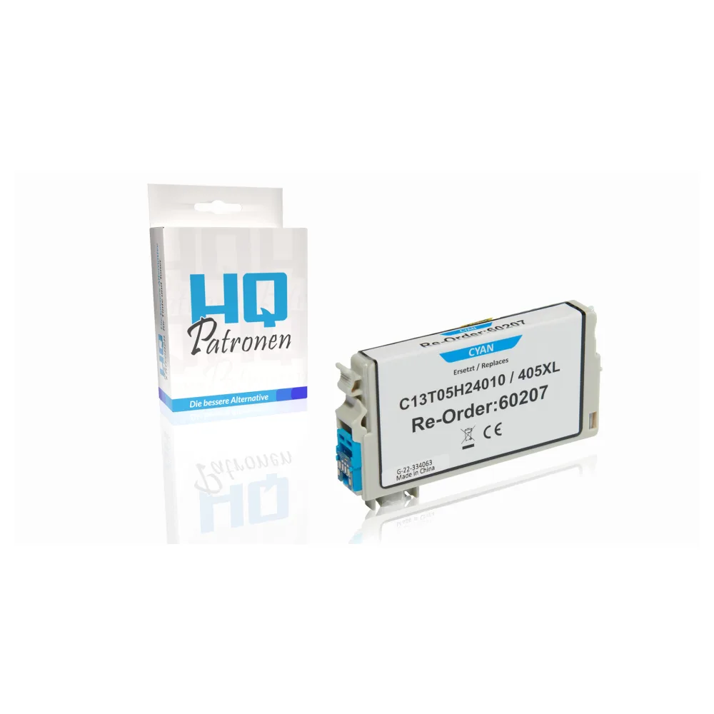Kompatibel zu Epson C13T05H24010 / 405XL Tintenpatrone, cyan