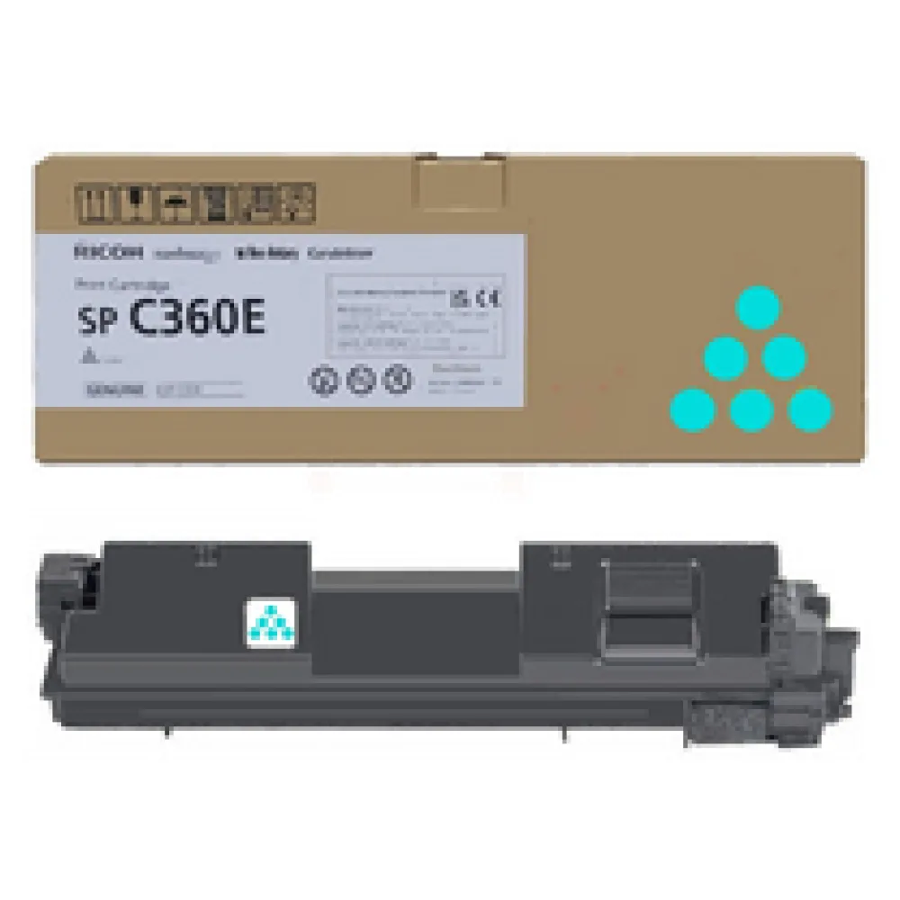 Original Ricoh 408189 / SPC360E Toner cyan – Bild 2