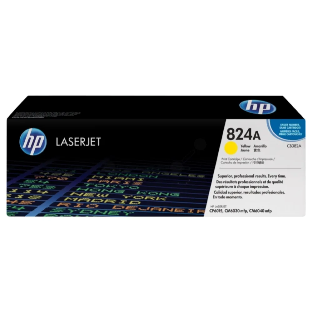Original HP CB382A / 824A Toner gelb