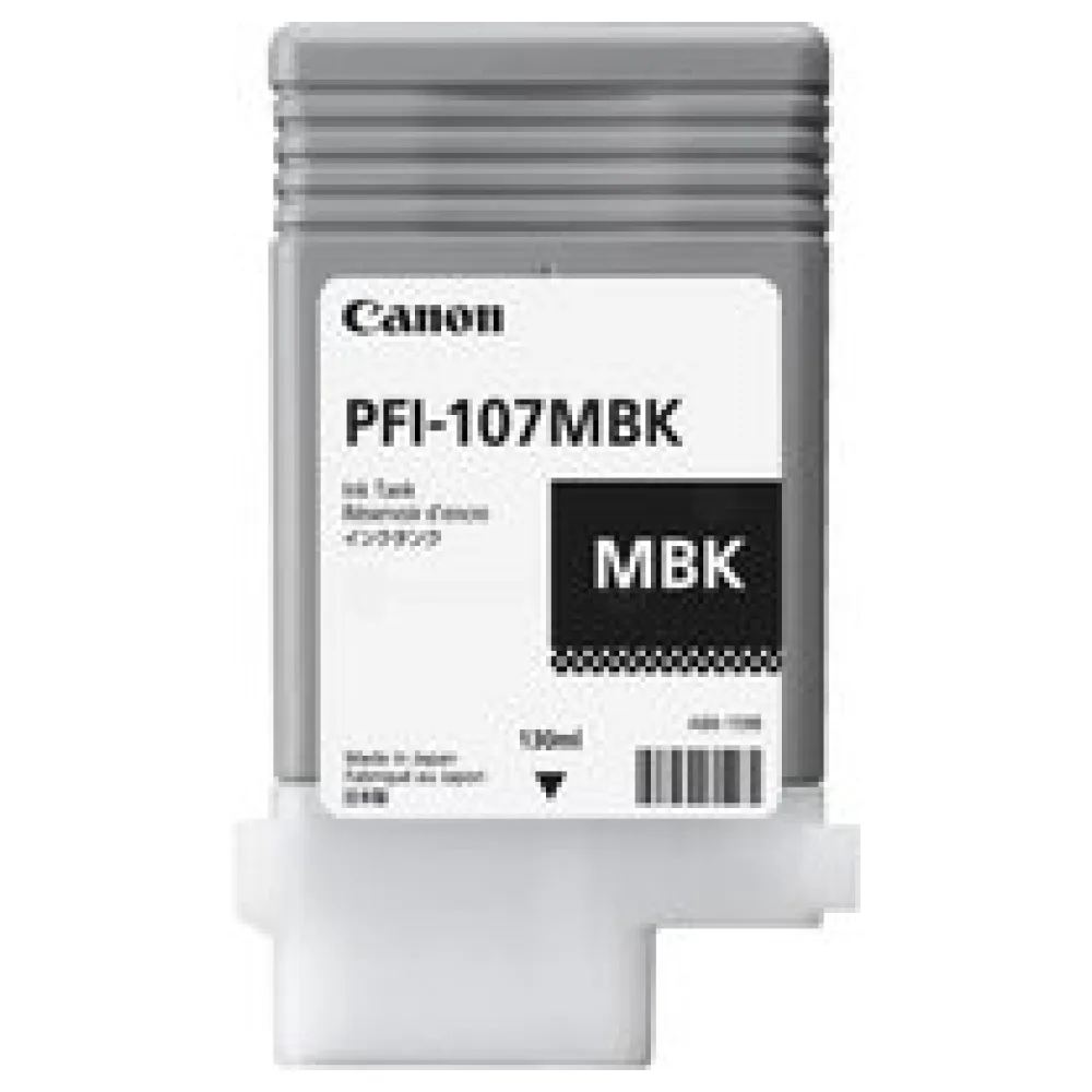 Original Canon 6704B001 / PFI107MBK Tintenpatrone schwarz matt – Bild 2