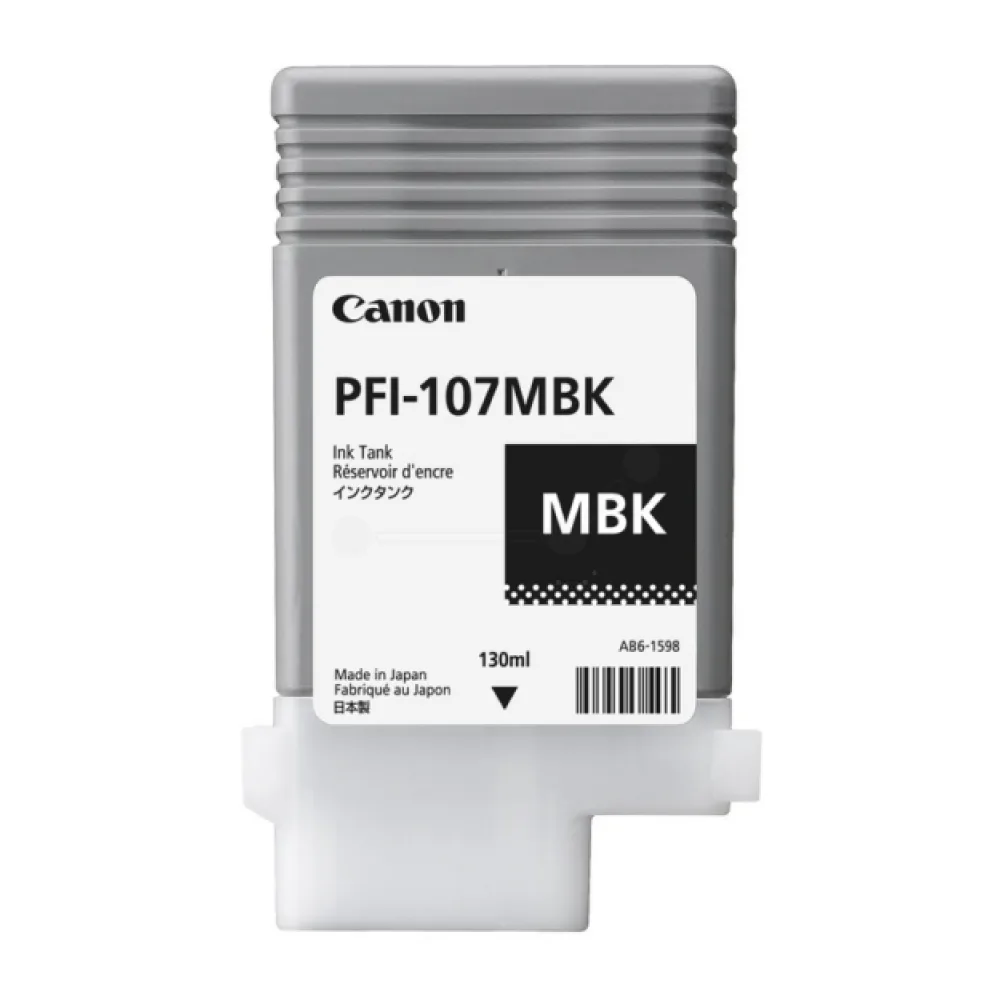 Original Canon 6704B001 / PFI107MBK Tintenpatrone schwarz matt