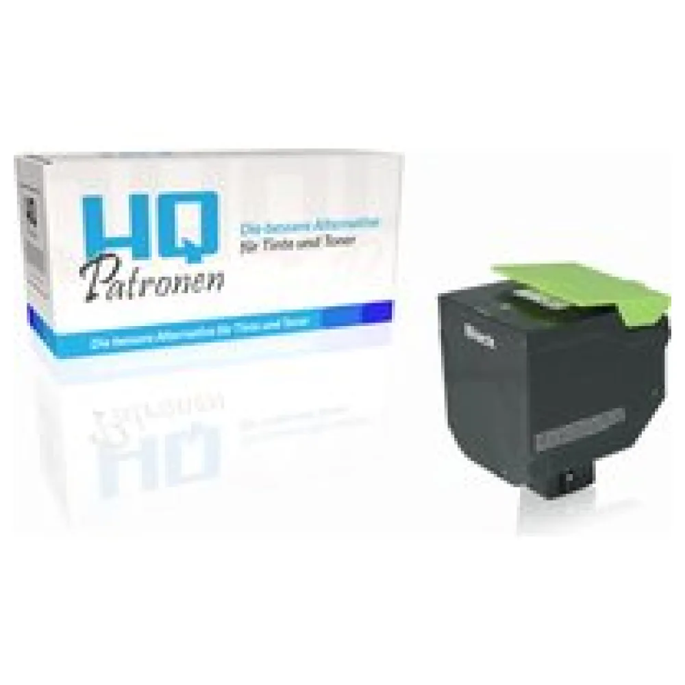 Kompatibel zu Lexmark 80C2HM0 / 802HM Tonerkartusche, magenta – Bild 2