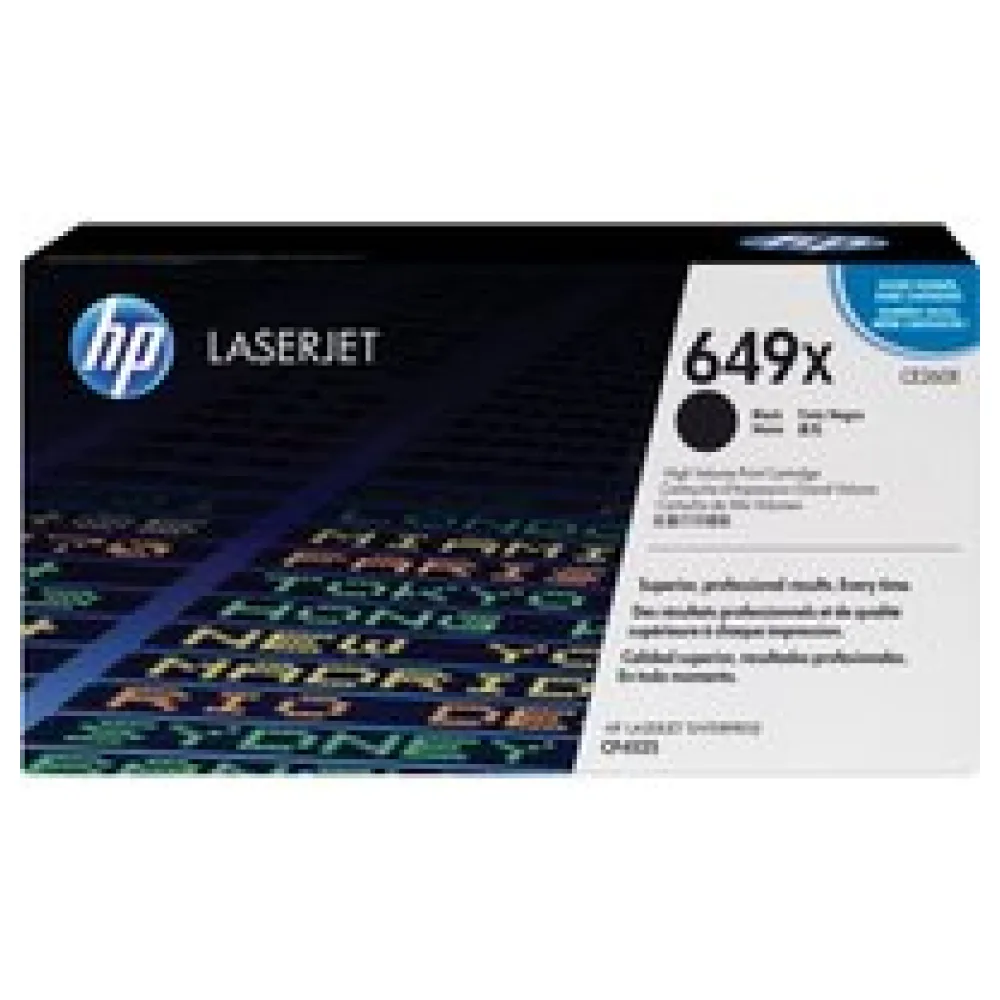 Original HP CE260X / 649X Toner schwarz – Bild 2