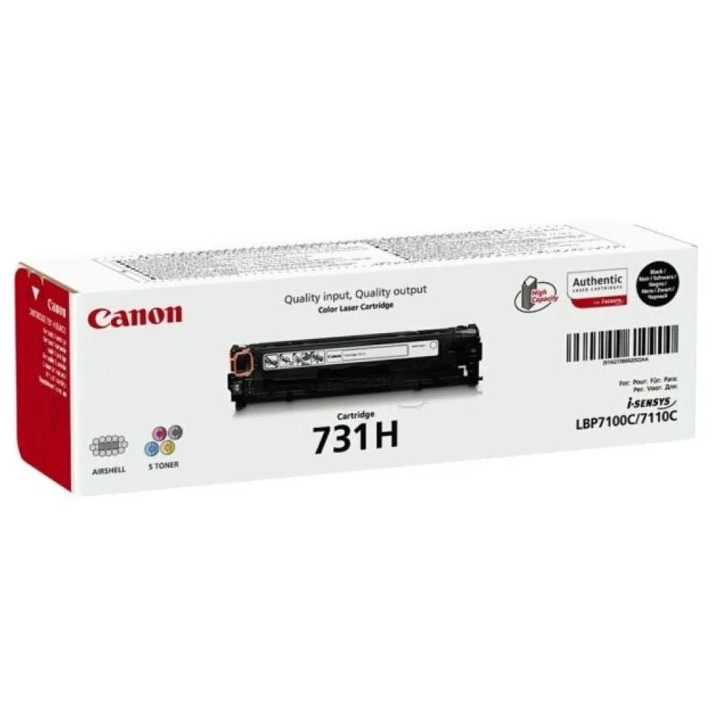 Original Canon 6273B002 / 731H Toner schwarz