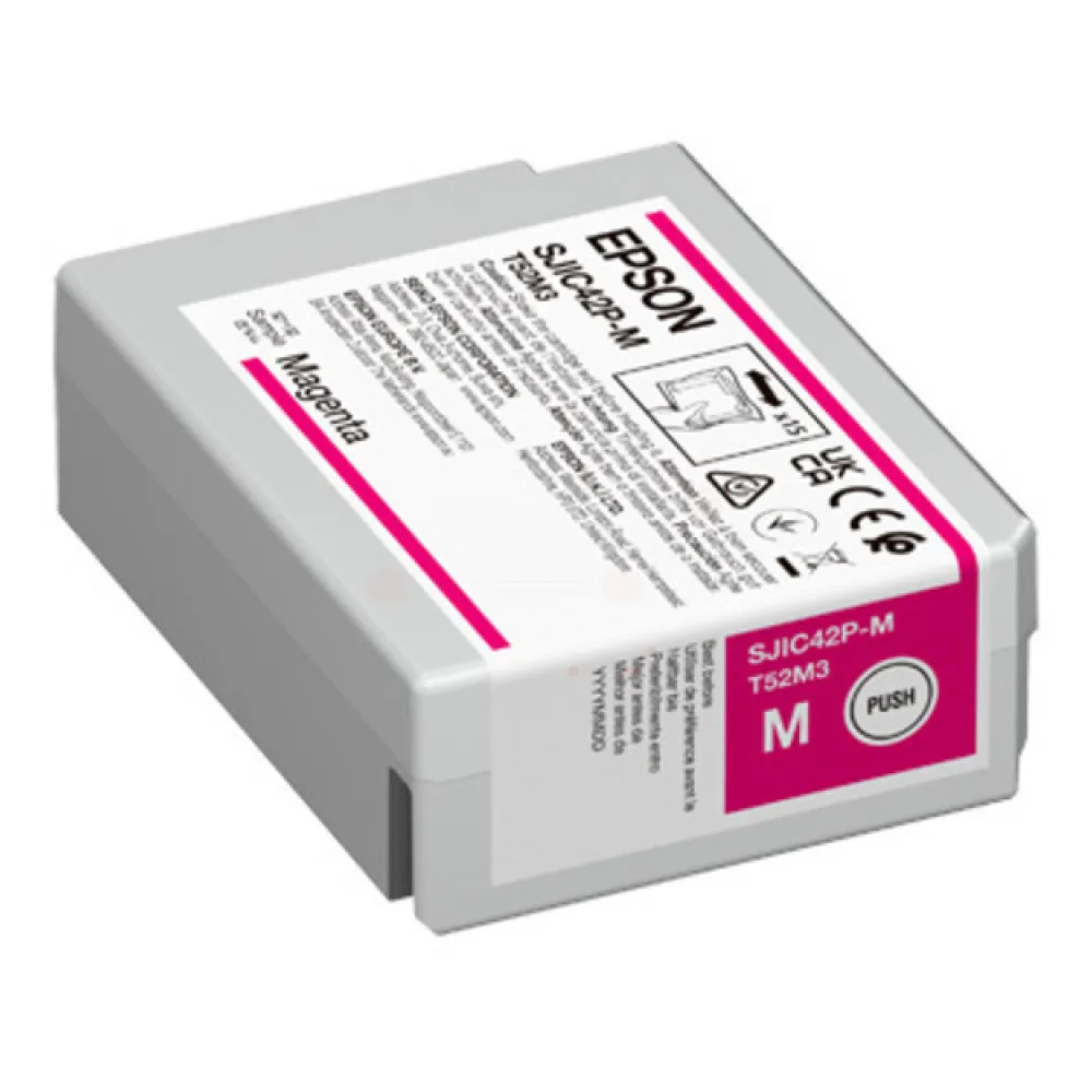 Original Epson C13T52M340 / SJIC42PM Tintenpatrone magenta