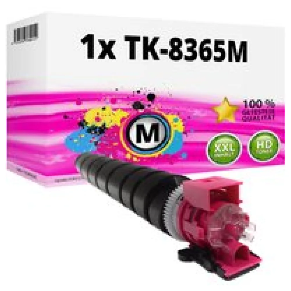 Kompatibel zu Kyocera 1T02YPBNL0 / TK8365M Tonerkartusche, magenta – Bild 2