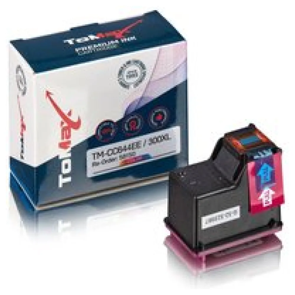 ToMax Premium ersetzt HP CC644EE / 300XL Druckkopfpatrone, color – Bild 2