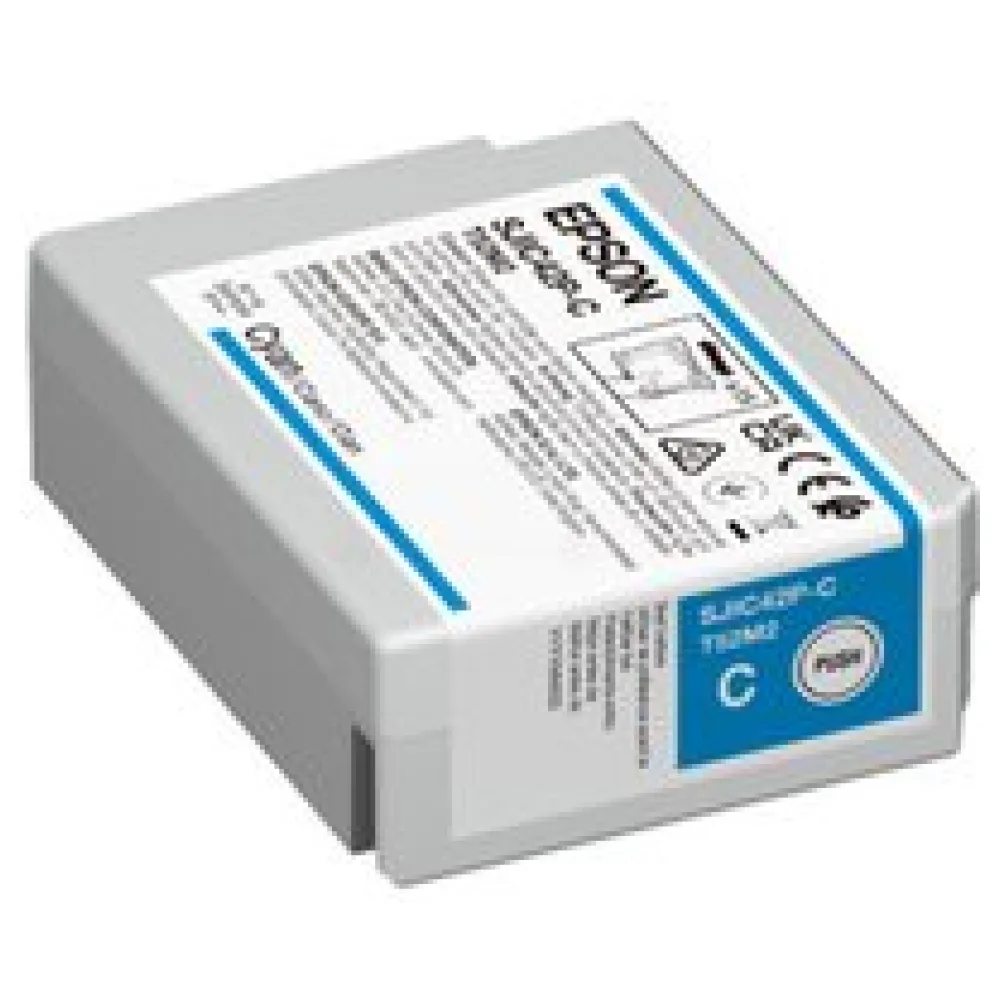 Original Epson C13T52M240 / SJIC42PC Tintenpatrone cyan – Bild 2