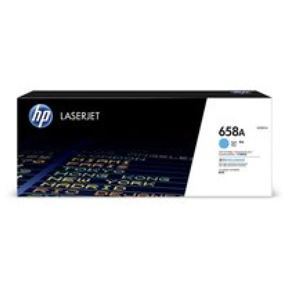 Original HP W2001A / 658A Toner cyan – Bild 2