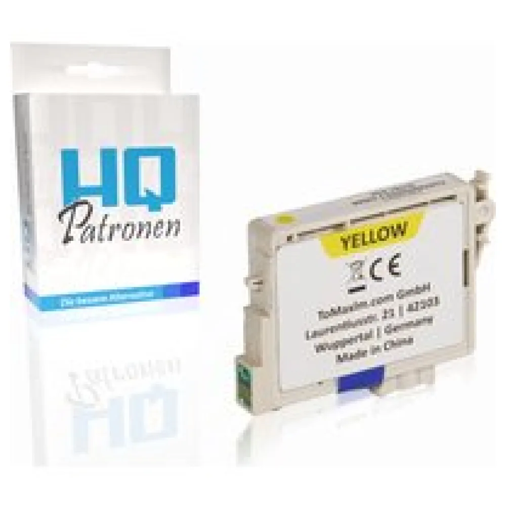 Kompatibel zu Epson C13T05444010 / T0544 Tintenpatrone, gelb – Bild 2
