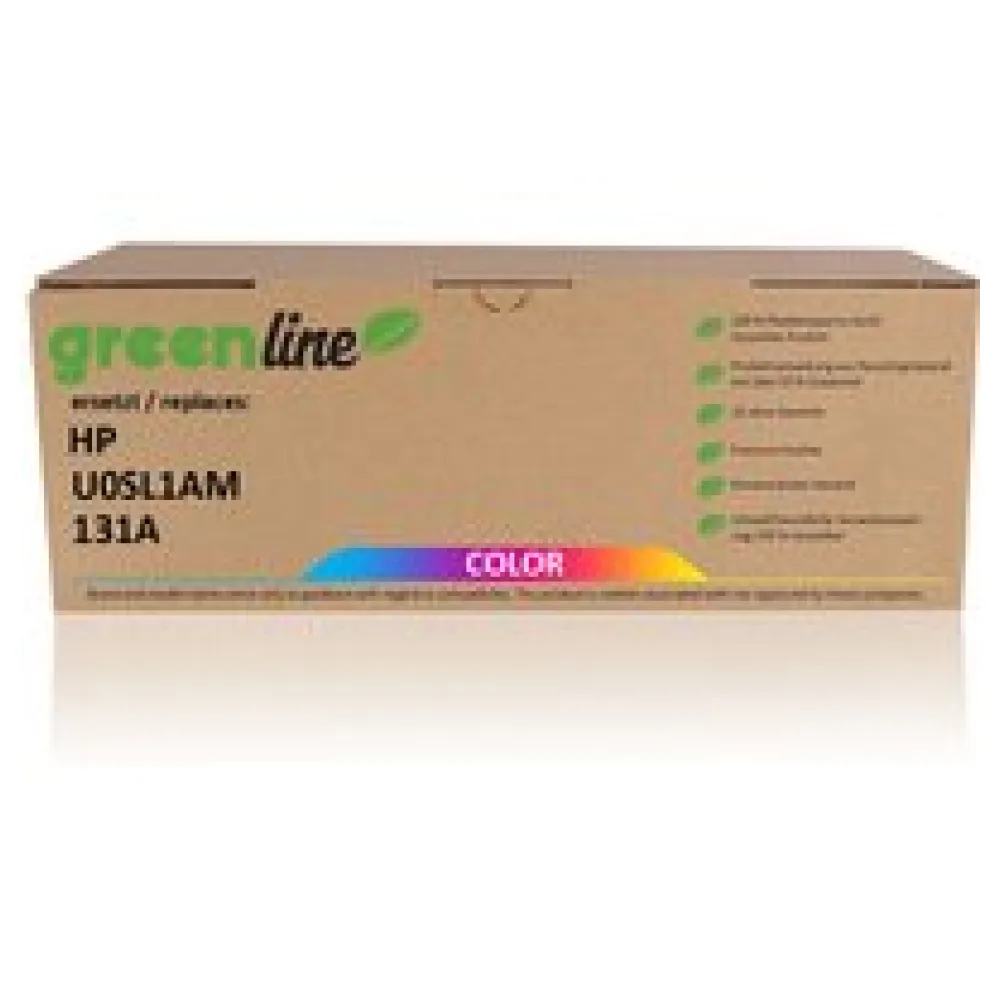 greenline Multipack ersetzt HP U0SL1AM / 131A enthält 3x Tonerkartusche – Bild 2