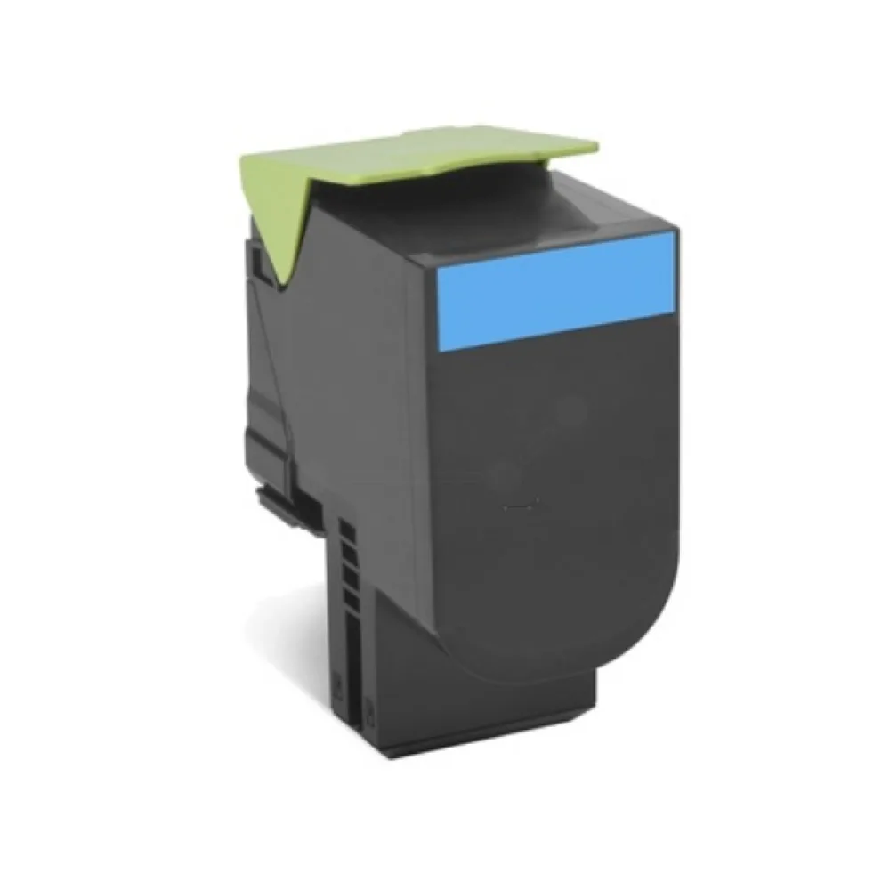 Original Lexmark 70C2HCE / 702HC Toner cyan